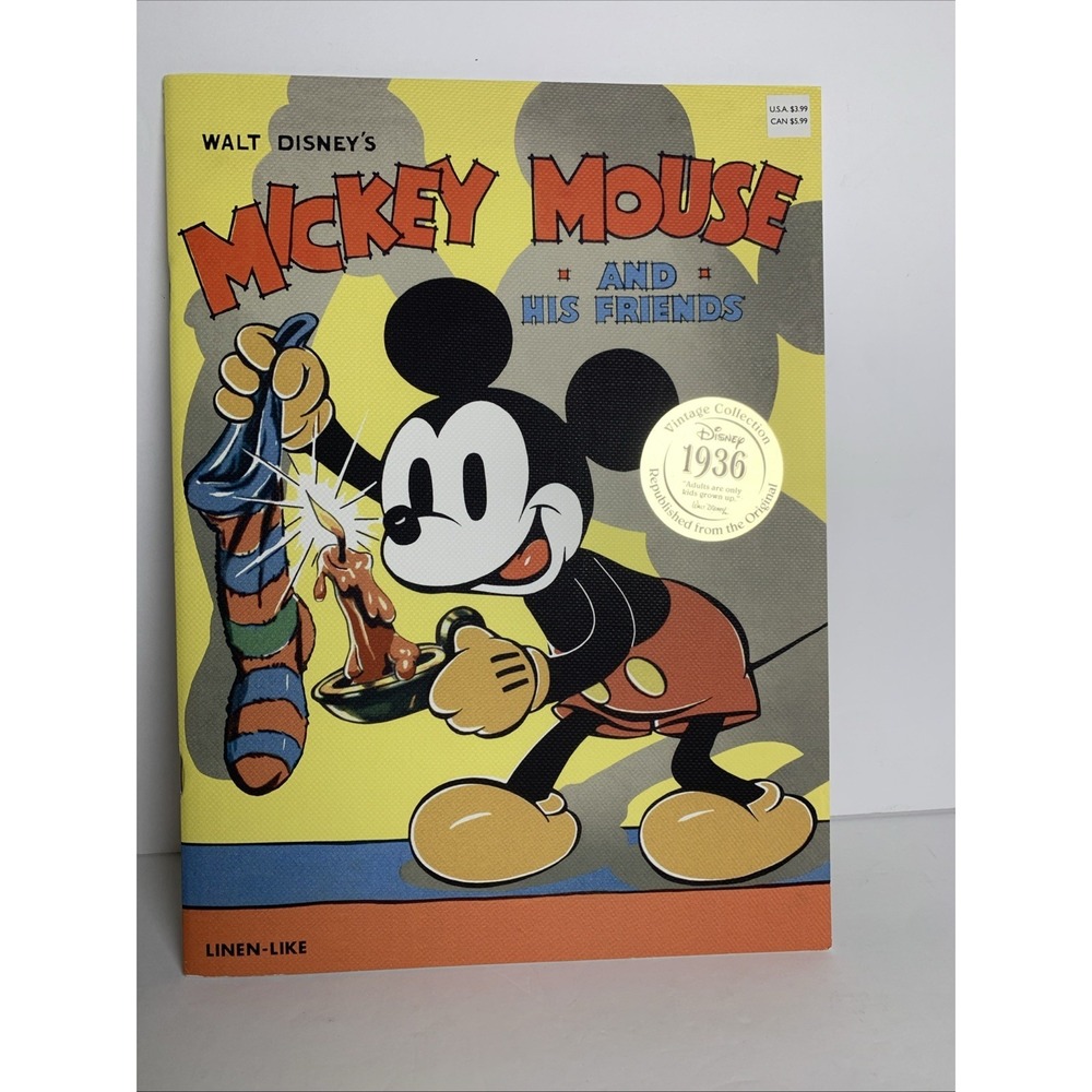 Vintage Collection 1936 Mickey Mouse And His Friends‎ Linen-Like Paperback